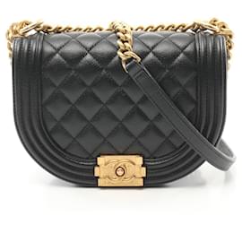 Chanel-Chanel Boy Chanel Small Shoulder Bag-Black