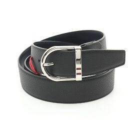 Cintura in pelle da uomo Bally Nero