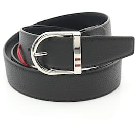 Bally-Bally Men's Leather Belt-Black