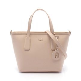 Borsa tote in pelle rosa classica Furla Rosa