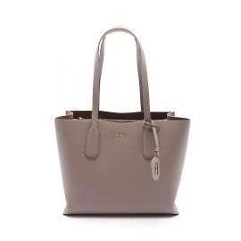 Bolsa tote de couro clássico Furla Marrom