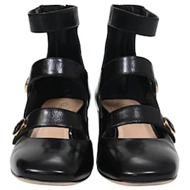 Dior-Dior D-Doll Talons en Cuir Noir-Noir