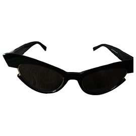 Max Mara Lunette soleil forme chat Noir