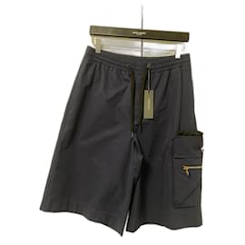 Versace-Versace Cargo Shorts-Navy blue