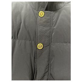 Versace Down Jacket Black Gold hardware