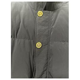 Versace-Versace Down Jacket-Black,Gold hardware