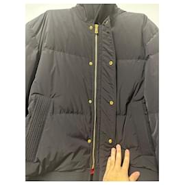 Versace-Versace Down Jacket-Black,Gold hardware