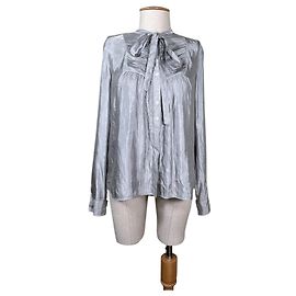 Zadig & Voltaire Therable Hemd Grau Metallic Grau Metallisch