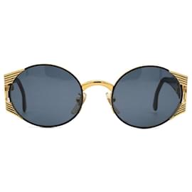 Fendi-Sunglasses-Black,Golden