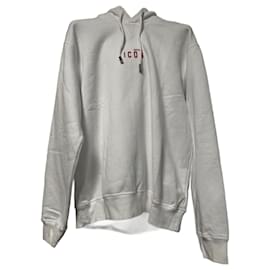 Dsquared2 Sudadera Icon Dsquared Blanco Roja
