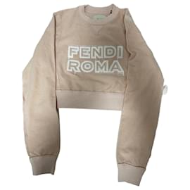 Fendi-Fendi by Marc Jacobs Sweatshirt-White,Peach