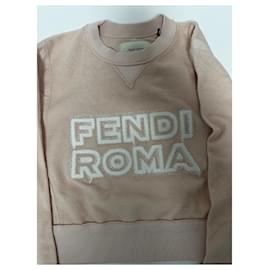 Fendi-Fendi by Marc Jacobs Sweatshirt-White,Peach