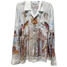 Casablanca Il Tempio della Conoscenza Camicia Bianco Multicolore