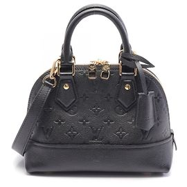 Louis Vuitton Neo Alma BB Monogram Noir Handbag Black