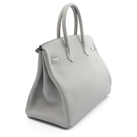 Hermès-Sac à main Hermes Birkin 35 Togo Gris-Gris