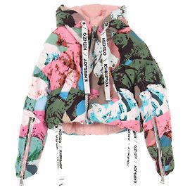 Kenzo KENZO × KHRISJOY OVERSIZED PUFFER JACKET Polyester Puffer Jacket Multiple colors
