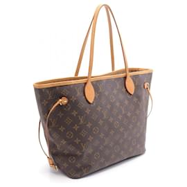 Louis Vuitton-Louis Vuitton Neverfull MM Tote Bag Monogram-Brown
