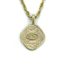 Chanel-CHANEL Cambon Line Pendant Necklace-Other