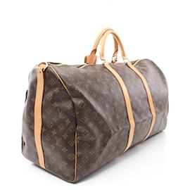 Louis Vuitton-Louis Vuitton Keepall Bandouliere 60 Boston Bag M41412-Brown