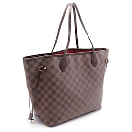 Louis Vuitton-Louis Vuitton Neverfull MM Damier Ebene Tote Bag-Brown