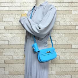 Hermès-Hermes Kelly Move Shoulder Bag-Blue