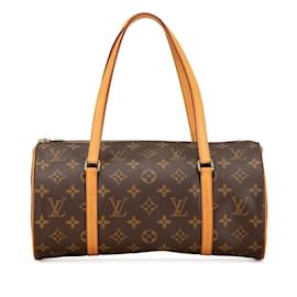 Louis Vuitton-Louis Vuitton Monogram Papillon 30 Handbag-Brown