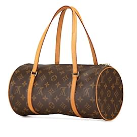Louis Vuitton-Louis Vuitton Monogram Papillon 30 Handbag-Brown