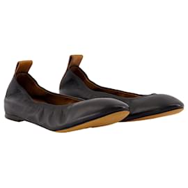 Lanvin-Ballerinas - Lanvin - Leather - Black-Black