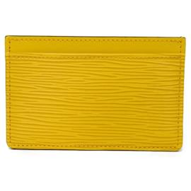 Louis Vuitton-Louis Vuitton Card Case M81065-Yellow