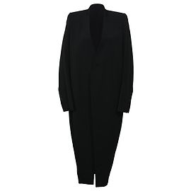 Rick Owens 2016 Tailored Cyclops Jacket in Black Polyester Black