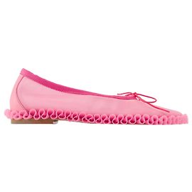 Ballerine Tutu con Rouches - Simone Rocha - Rete - Rosa Rosa