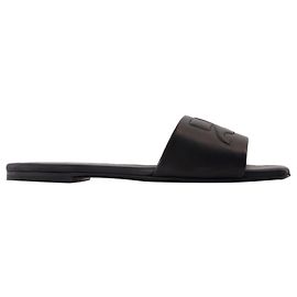 Sandali Heritage Shadow - Courreges - Pelle - Nero Nero