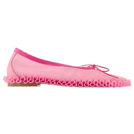 Ballerine Tutu con Rouches - Simone Rocha - Rete - Rosa Rosa