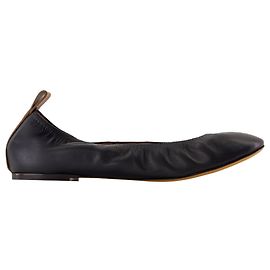 Ballerine - Lanvin - Pelle - Nero Nero
