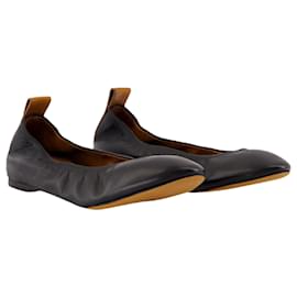 Lanvin-Ballerinas - Lanvin - Leather - Black-Black