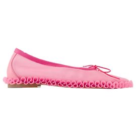 Ballerine Tutu con Rouches - Simone Rocha - Rete - Rosa Rosa
