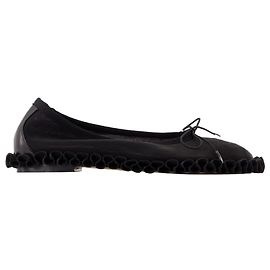 Ballerine Tutu con Rouches - Simone Rocha - Rete - Nero Nero