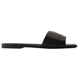 Heritage Shadow Sandalen - Courreges - Leder - Schwarz Schwarz
