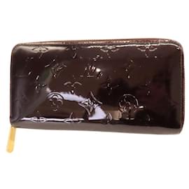 Louis Vuitton-Louis Vuitton Vernis Zippy Wallet M93522-Red