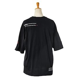 Burberry-Burberry Cutout Detail Cotton T-shirt-Black