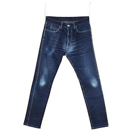 Gucci-Gucci Tiger Denim Pants-Blue