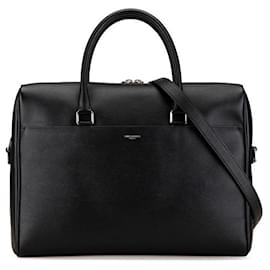 Yves Saint Laurent Sac à main en cuir Saint Laurent 2WAY Noir