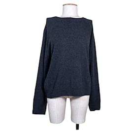 Samsoe & Samsoe Boston Kaschmir Pullover Dunkelgrau Anthrazitgrau