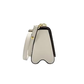 Louis Vuitton-Louis Vuitton Epi Twist MM Shoulder Bag-Eggshell