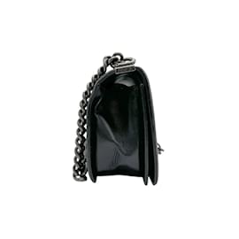 Chanel-Chanel Boy Chanel Leather Shoulder Bag-Black