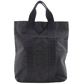 Hermès-Sac cabas à main Hermes-Marron