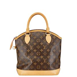 Louis Vuitton-Louis Vuitton Monogram Lockit Handbag-Brown