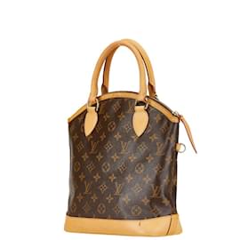 Louis Vuitton-Louis Vuitton Monogram Lockit Handbag-Brown
