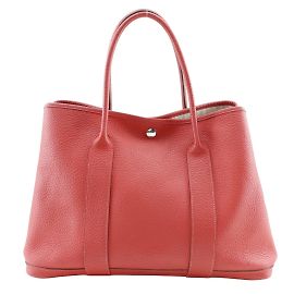 Hermès Hermes Garden PM Tote Bag Red