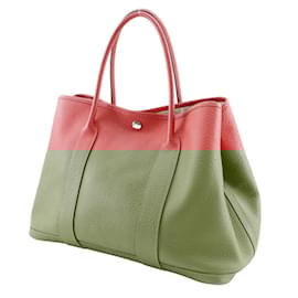 Hermès-Sac Tote PM Hermes Garden-Rouge